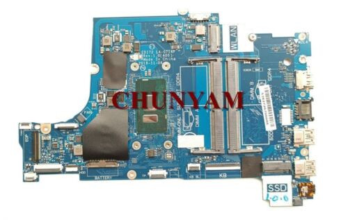Cn-0Cjv0F For Dell Inspiron 3481 3581 3781 3584 W/ I7-7500U Laptop Motherboard