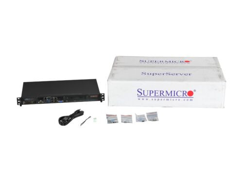 New Supermicro 5018A-Ftn4 16Gb Ram 240Gb Ssd A1Sri-2758F Qat Pfsense Opnsense