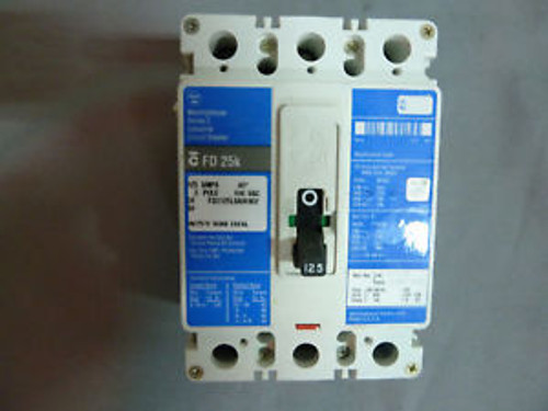 WESTINGHOUSE CIRCUIT BREAKER 125A 3 POLE FD3125LSA06S02