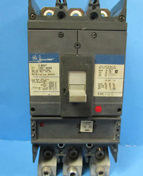 GENERAL ELECTRIC 3 POLE 600 AMP  WITH 600 A TRIP UNIT SGHA36AT0600  .....  VA-43