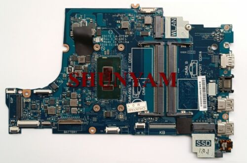 Cn-04W9Y1 For Dell Inspiron 3000 3481 3581 3584 I7-8550U Laptop Motherboard