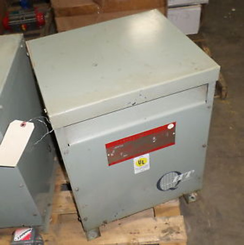 GE 15KVA, 460 TO 230/133VAC, 3-PHASE STEP DOWN TRANSFORMER 9T23F3005G23