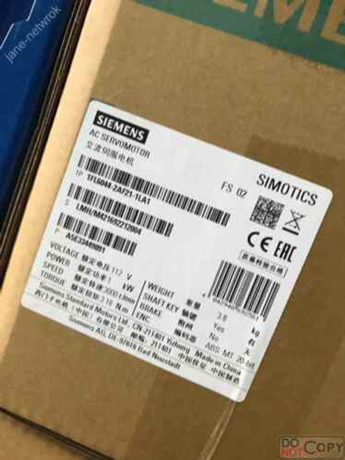 1Pc New In Box Siemens 1Fl6044-2Af21-1La1 1Fl6044-2Af21-1La1