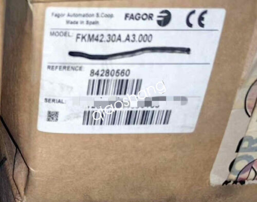 1Pcs New Fagor Fkm42.30A.A3.000 Servo Motor Shipping Dhl/Fedex