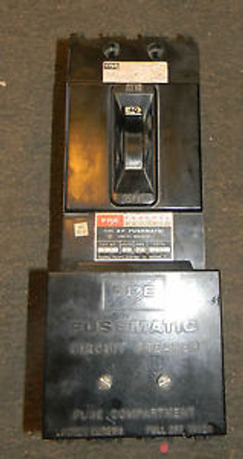 FPE  XF631040 3 Pole 40 Amp 600 Volt Fusematic Circuit Breaker Used