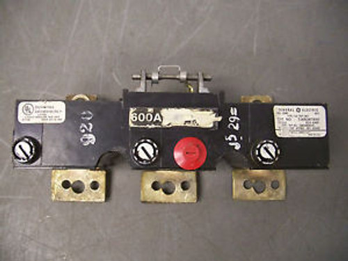 GE CIRCUIT BREAKER TRIP UNIT CATTJK636T600 600A 600V 3POLE