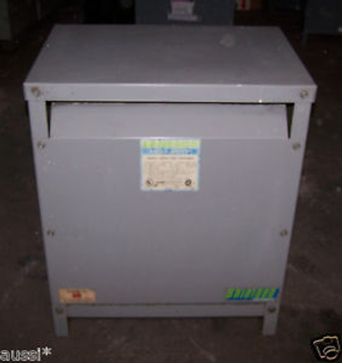 GENERAL SIGNAL 34 KVA TRANSFORMER DT651H34S 460 DELTA HV 460Y / 266 LV 3 PHASE