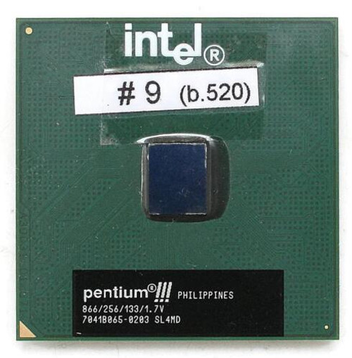 Cpu Intel Pentium Iii 866/256/133/1.7V Sl4Md