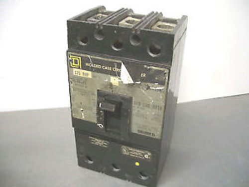 SQUARE D CIRCUIT BREAKER CATKHL36125 125A/600V/3POLE