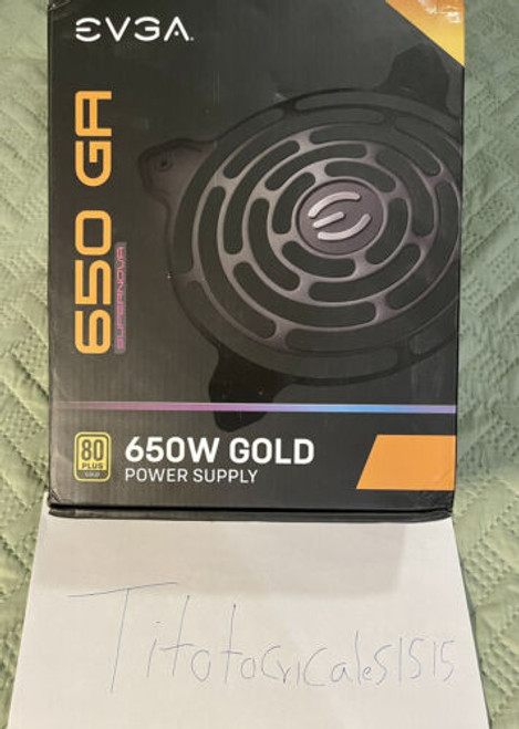 Evga Supernova 650 Ga  80 Plus Gold 650W Power Supply