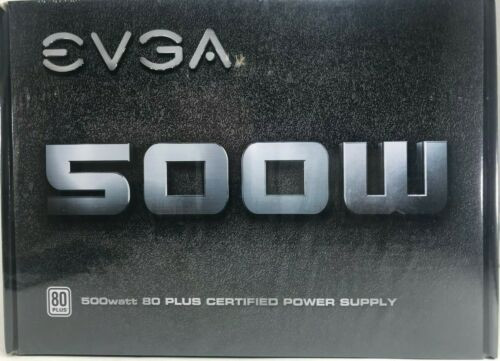 Evga - 100-W1-0500-Kr - 500W 80Plus Power Supply Unit