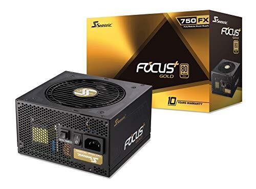 Focus Plus 750 Gold Ssr-750Fx 750W 80+ Gold Atx12V & Eps12V Full Modular 120M...