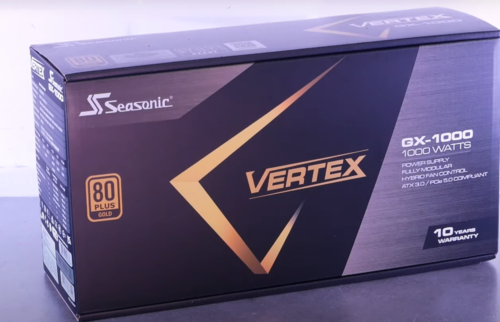 Seasonic Vertex Gx-1000W 80 Plus Gold Power Supply