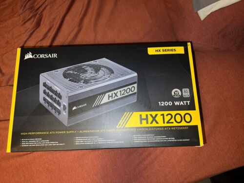 Corsair Hx1200 80 Plus Platinum Modular Power Supply & Cable Mod 12Vhpwr Cable