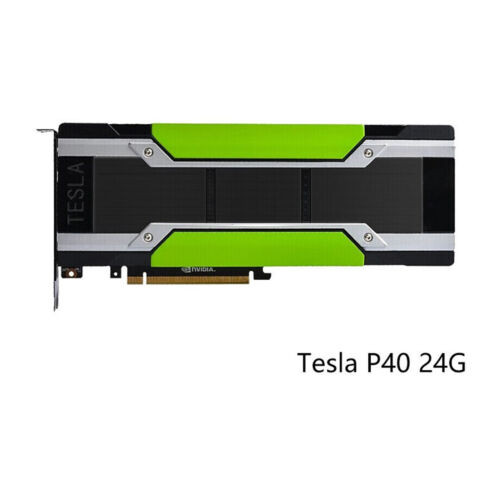 Nvidia Tesla P40 24Gb Gddr5 Gpu Accelerator Card Dual Pci-E 3.0 X16 For Servers