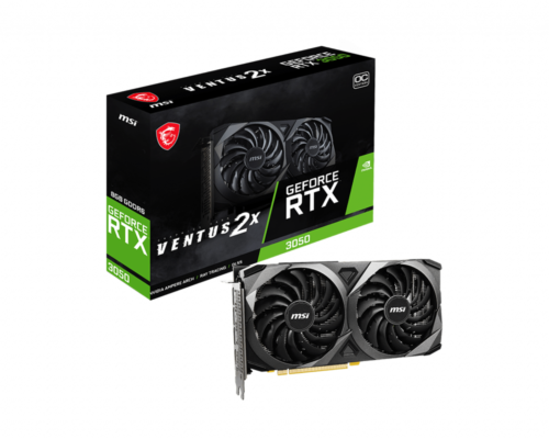 Msi Nvidia Geforce Rtx 3050 Ventus 2X 8G Oc 8Gb Gddr6 New F/S