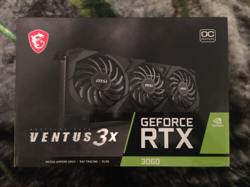 Msi Geforce Rtx 3060 Ventus 3X Oc 8Gb Gddr6 Lhr Graphics Card