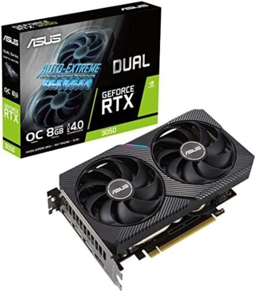 Asus Dual Nvidia Geforce Rtx 3050 Oc Edition Gaming Graphics Card - Pcie 4.0, 8G