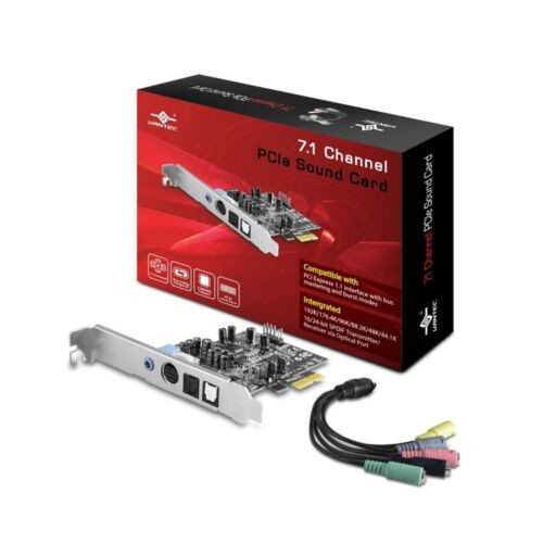 Vantec 7.1 Channel Pcie Sound Card (Ugt-S220)