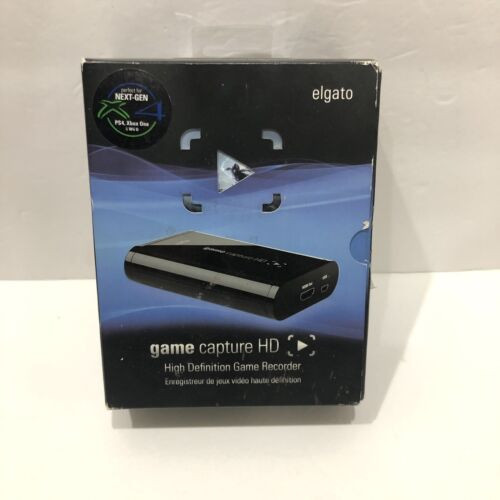 Elgato Game Capture Hd Usb Cable 2.0 Stream Retro Consoles External Drive Works