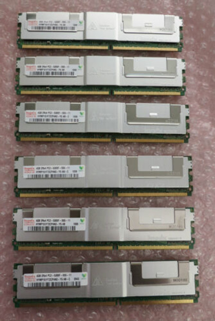 Original Dell 24Gb (6 X 4Gb) Memory Kit Ram For  Poweredge 1950 2950 6950 +Other