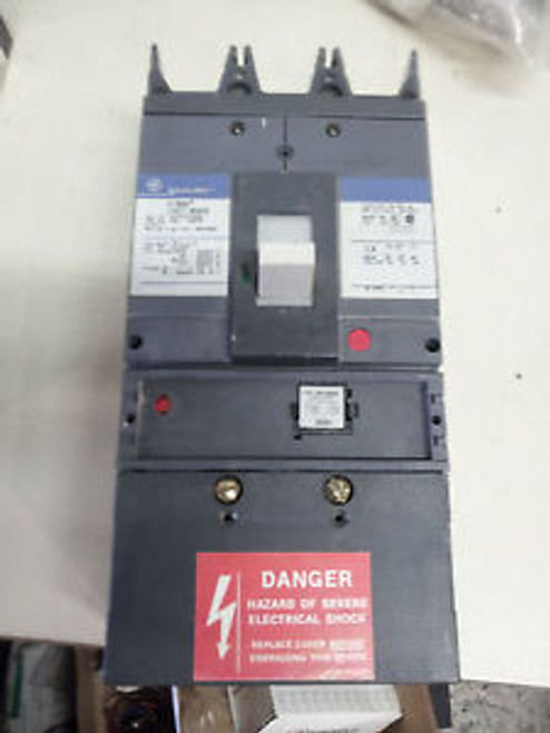 G.E. SGDA32AT0400 LIGHTLY USED SEE PICS 400A 240V 3P BREAKER W/ 350A TRIP A19