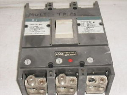 GE CIRCUIT BREAKER TJJ436400WL WITH 400A TRIP