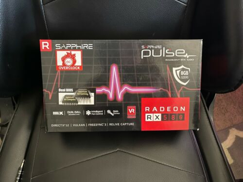 Great Condition Sapphire Pulse Radeon Rx 580 8Gb Gddr5 Gaming Graphics Card