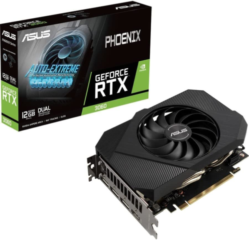 Phoenix Nvidia Geforce Rtx 3060 V2 Gaming Graphics Card- Pcie 4.0, 12Gb Gddr6 Me