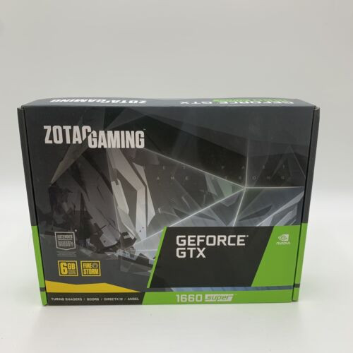 Zotac Gaming Geforce Gtx 1660 Super 6Gb Gddr6 192-Bit Gaming Graphics Card, Supe