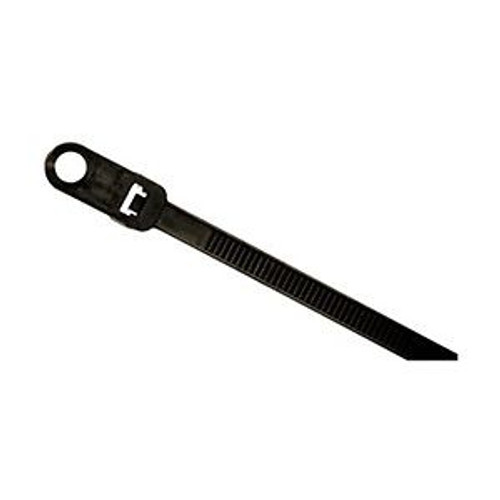 Cable Tie, 11 In L, Black, Pk 1000