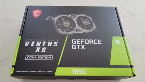 Msi Ventus Geforce Gtx 1650 D6 Ventus Xs Ocv1 In Handships Todaynew