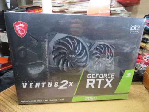 Msi Gaming Geforce Rtx 3060 12Gb Gdrr6 Ventus 2X 12G Oc Graphics Card