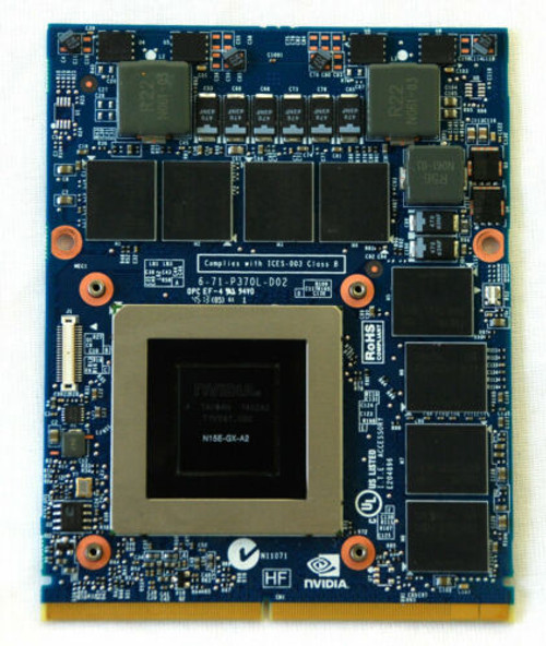 Alienware M18 R1/R2 M17 Rx; Imac  Nvidia Geforce Gtx 880M; 8Gb Ddr5; Mxm 3.0B