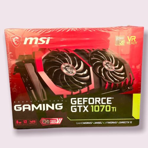 Msi Gaming Geforce Gtx 1070Ti 8Gb Gddr5 Graphics Card Brand New Condition Sealed