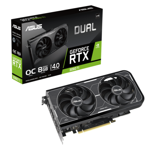 Asus Dual Rtx 3060Ti O8Gd6X Hdmi Dp3 8G D6X 3 Years 750W (90Yv0Ip0-M0Na00)