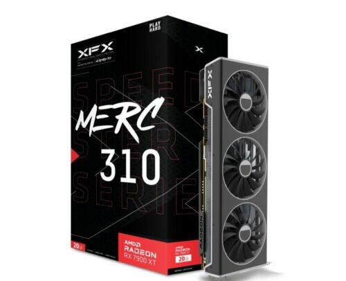 Xfx Speedster Merc310 Amd  Rx  7900 Xt Gaming Graphics Card With 20Gb Gddr6.