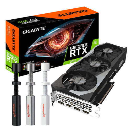 Gigabyte Geforce Rtx 3070 Gaming Oc Lhr 8Gb 256-Bit Gddr6 W/ Gpu Support Bracket