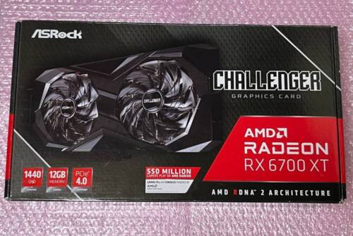 Asrock Rx 6700 Xt Challenger 12Gb Amd Mounted Model Graphic Board Rx6700Xt Cld