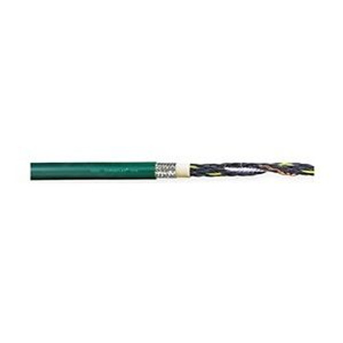 Control Cable, Flexing, 20/18, Green, 25 Ft