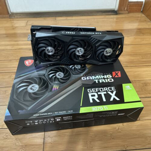 Msi Geforce Rtx 3070 Ti Gaming X Trio 8Gb Gddr6X Graphics Card