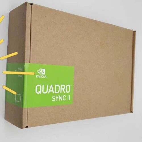 Nvidia Quadro Sync Ii Framelock Add-On Card Vcqpsync2-Kit