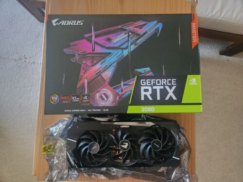 Gigabyte Aorus Geforce Rtx 3080 Master 10Gb Gddr6X Graphics Card