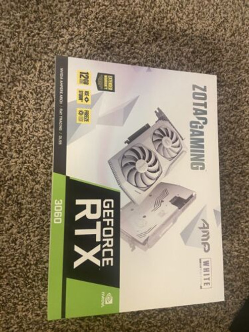 Zotac Gaming Geforce Rtx 3060 Amp White Edition 12Gb Gddr6