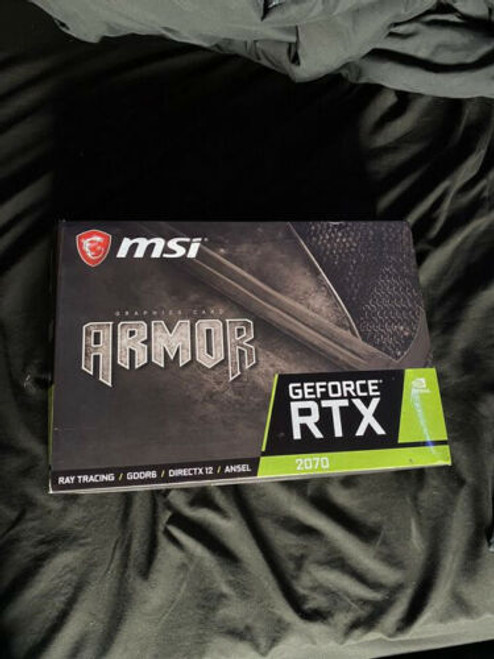Msi Gaming Geforce Rtx 2070 8Gb Gdrr6 Graphic Card Geforce Rtx 2070 Armor 8G
