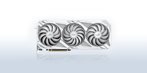 Asus Rog Strix 8Gb Ddr6 White Oc Edition Nvidia