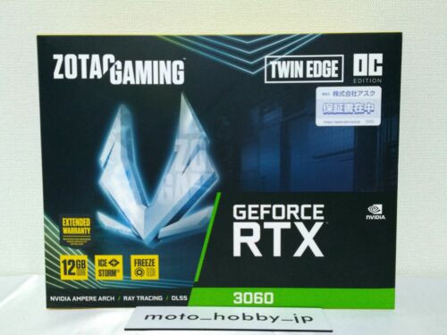 Zotac Geforce Rtx 3060 Twin Edge Oc Graphics Board Zt-A30600H-10M Vd7558 12Gb