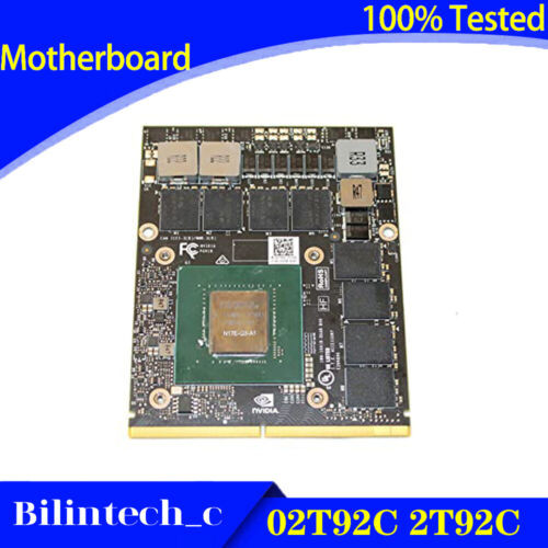 For Dell 7720 Nvidia Quadro P4000 8Gb N17E-Q3-A1 Video Graphics Card 02T92C