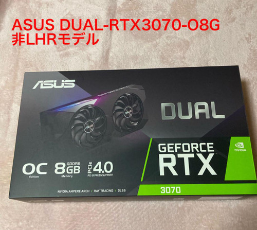 Non-Lhr Asus Geforce Dual-Rtx3070-O8G