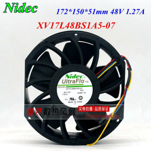 1Pc Nidec Xv17L48Bs1A5-07 48V Equipment Large Air Cooling Fan